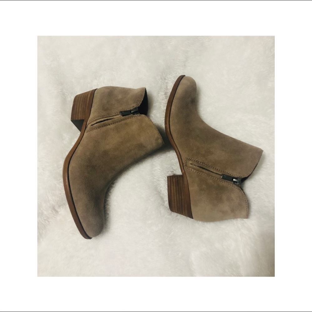 NWT - Lucky Brand Suede Barough Bootie - Size 7.5